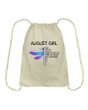 August Girl Drawstring Bag tile