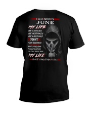 June Man V-Neck T-Shirt tile