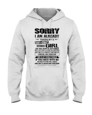 Sorry September Hooded Sweatshirt tile