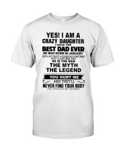 1 Dad Ever Classic T-Shirt front
