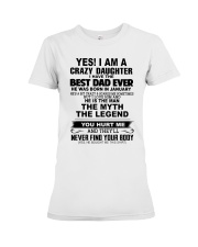 1 Dad Ever Premium Fit Ladies Tee tile
