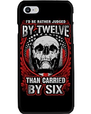 I'd Be Rather Jugded Phone Case tile