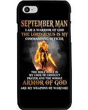 September Man Phone Case tile