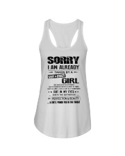 9 sorry i am already Ladies Flowy Tank tile