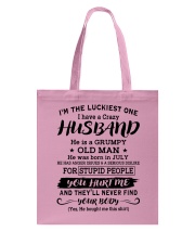 I'm The Luckiest One 7 Tote Bag tile