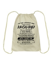 I'm The Luckiest One 7 Drawstring Bag tile