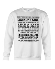 January Like A King Crewneck Sweatshirt tile
