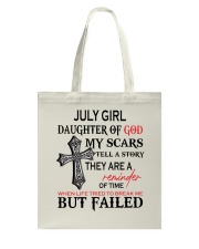 July Girl Tote Bag tile
