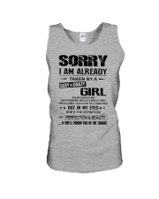 Sexy And Crazy Girl Unisex Tank tile