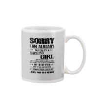 Sexy And Crazy Girl Mug tile