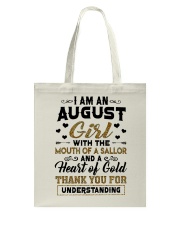 August Girl Tote Bag tile
