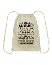 August Girl Drawstring Bag tile