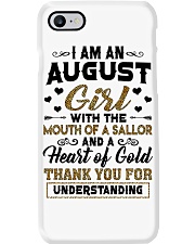 August Girl Phone Case tile