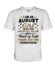 August Girl V-Neck T-Shirt tile