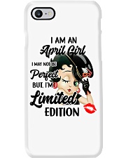 April Girl Phone Case tile
