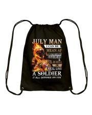July Man Drawstring Bag tile