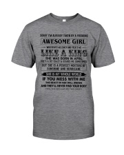 April Like A King Classic T-Shirt front