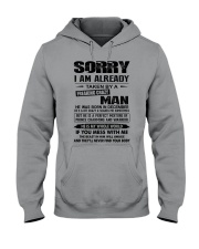 December Freaking Crazy Man Hooded Sweatshirt tile