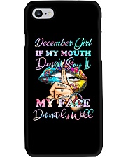 December Girl Phone Case tile