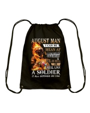 August Man Drawstring Bag tile
