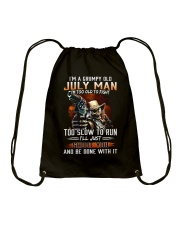 July Man Drawstring Bag tile