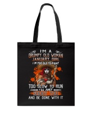 January Girl Tote Bag tile