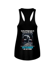 October Man Ladies Flowy Tank tile