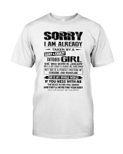 Sorry January Premium Fit Mens Tee tile