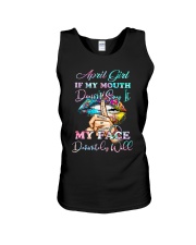 April Girl Unisex Tank tile