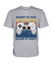 Dad Gamer V-Neck T-Shirt tile