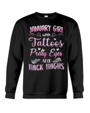 January Girl Crewneck Sweatshirt tile