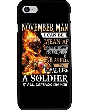 November Man Phone Case tile