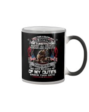 I Once Took A Solemn Oath Color Changing Mug tile