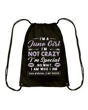 June Girl Drawstring Bag tile