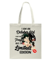 October Girl Tote Bag tile
