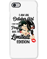 October Girl Phone Case tile