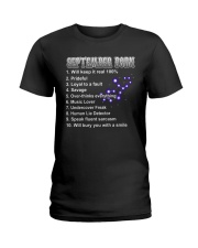 September Music Lover Ladies T-Shirt tile