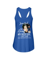June Girl Ladies Flowy Tank tile