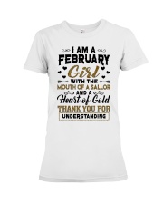 February Girl Premium Fit Ladies Tee tile