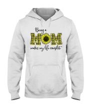Being a Mom Hooded Sweatshirt tile
