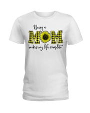 Being a Mom Ladies T-Shirt tile
