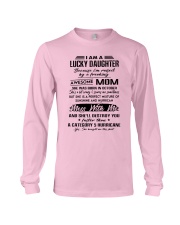 I Am A Lucky Daughter Long Sleeve Tee tile