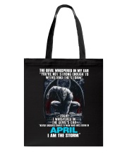 April Man Tote Bag tile