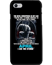 April Man Phone Case tile