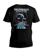 April Man V-Neck T-Shirt tile