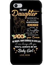 To My Daughter Phone Case tile