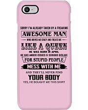 4 LIKE A QUEEN Phone Case tile