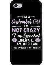 September Girl Phone Case tile