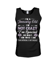 January Girl Unisex Tank tile