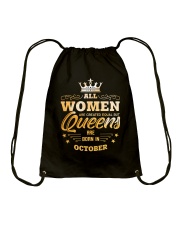 October Girl Drawstring Bag tile